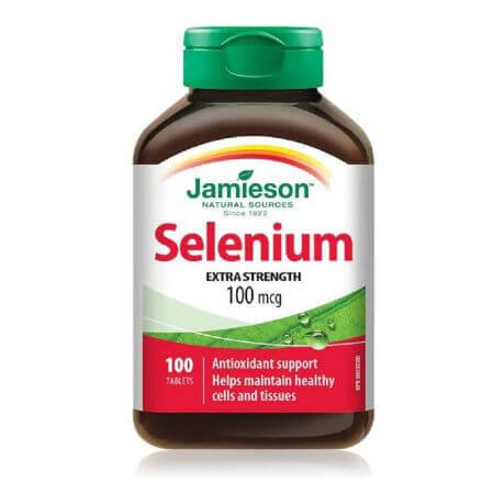 Selenium forte 100 mcg, 100 tabletten, Jamieson