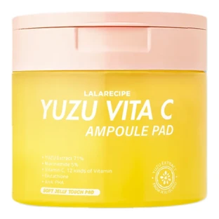 Ampoules pour boutons Vitamine C & Yuzu, taille M, 6 pièces, LaLaRecipe