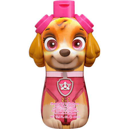 Gel doccia e shampoo Air-Val Paw Patrol Skye, 400 ml