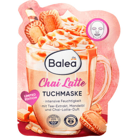 Balea Masque de visage Chai Latte, 1 pc