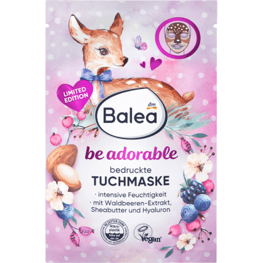 Balea Face mask with print, 1 piece