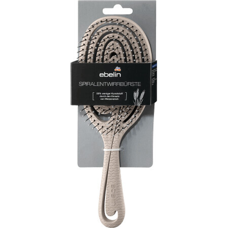 Brosse à cheveux en spirale Ebelin, 1 pièce