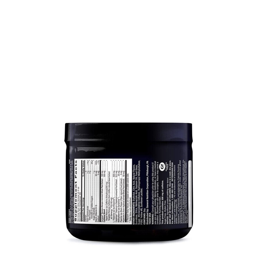 Beyond Raw® Burn MF™, Termogenic Arzator de Grasimi cu Aroma de Portocale si Mango, 129 g, GNC