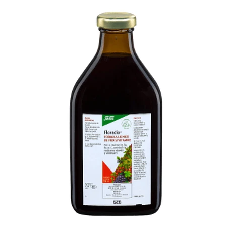 Floradix vloeibare ijzer- en vitamineformule, 500 ml, Salus