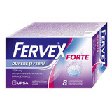 Fervex Strong Pain and Fever, 1000 mg, 8 comprimés effervescents, Upsa
