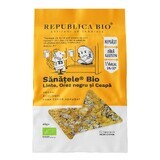 Bio Sanatele met linzen, zwarte rijst en uien, biologisch, glutenvrij, 40 g, Republica Bio