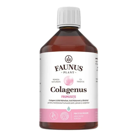 Colagenus Frumusețe hydrolyzed liquid collagen for hair, skin and nails, 500 ml, Faunus Plant