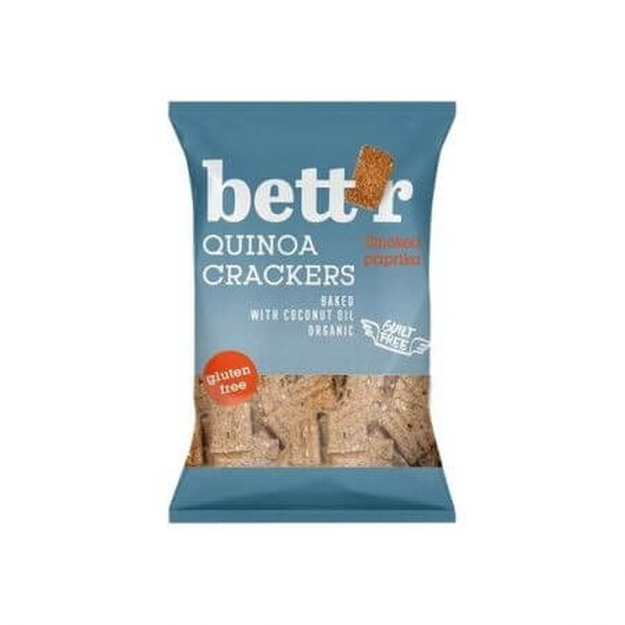 Glutenvrije Quinoa en Bonen Crackers, 100 g, Bettr
