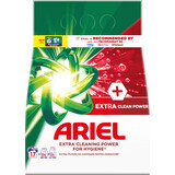 Détergent en poudre Ariel Extra Clean Power 17 Wash, 1,27 kg