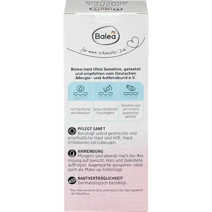 Balea MED Ultra Sensitive Creme mit Urea, 50 ml