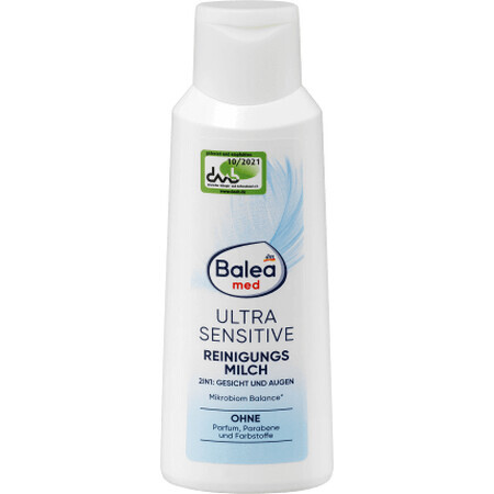 Balea MED Lapte de curățare 2in1 ultra senzitiv, 200 ml