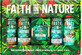 Faith in Nature Vegan haar- en lichaamsverzorging geschenkset met kokosolie, 1 stuk