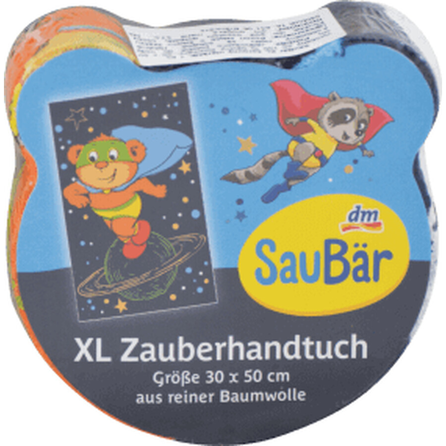 SauBär Magic towel with space for children, 1 piece