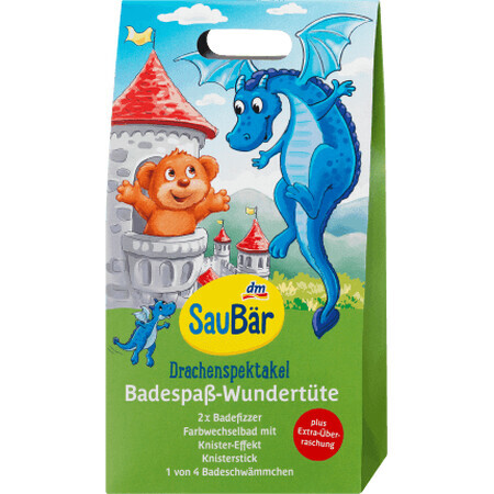 SauBär Pungă magică cu dragon pentru copii, 1 buc