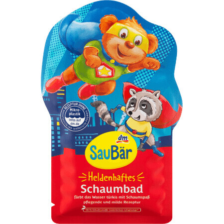 SauBär Bain Mousse pour Bébé, 40 ml