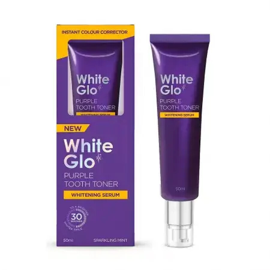 Sérum blanchissant pour les dents Tonique violet pour les dents, 50 ml, White Glo