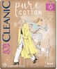 Assorbenti Cleanic in puro cotone, 10 pz