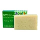 Shampoo Solido Naturale Assenzio e Ricino, 90g Savonia