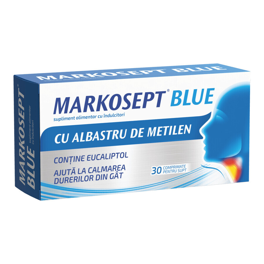 Markosept Blauw, 30 tabletten, Fiterman