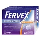 Fervex Schmerz und Fieber Vitamin C, 20 Brausetabletten