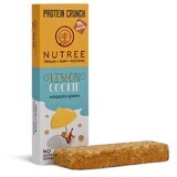 Barre protéinée crue végétalienne Protein Crunch, Lemon Cookie, 60 g, Nutree