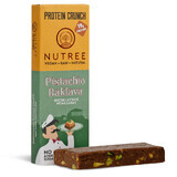 Raw vegan Protein Crunch eiwitreep, Pistache Baklava, 60 g, Nutree