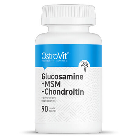 Glucosamine + MSM + Chondroitin, 90 tablets, OstroVit