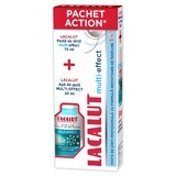 Dentifrice 75 ml + bain de bouche multi-effet, 75 + 50, Lacalut