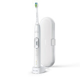 Elektrische tandenborstel Clean 6100, Wit+ draagtas, HX6877/28, Philips Sonicare