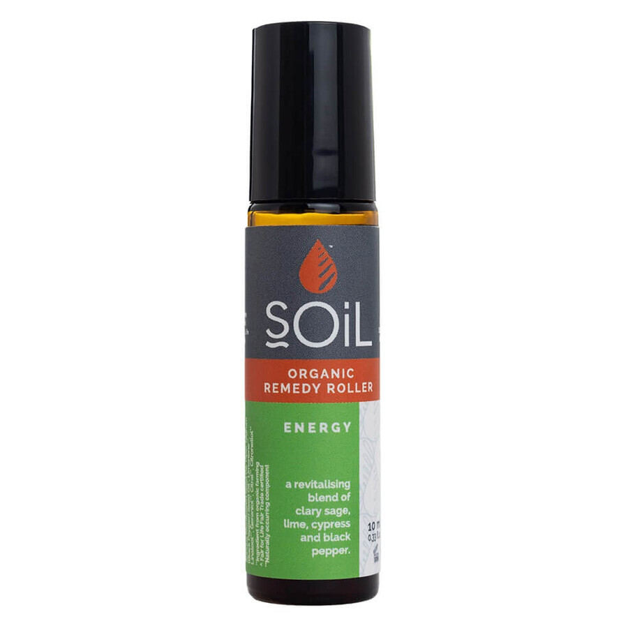 Roll-on aux huiles essentielles Energie, 10 ml, SOiL