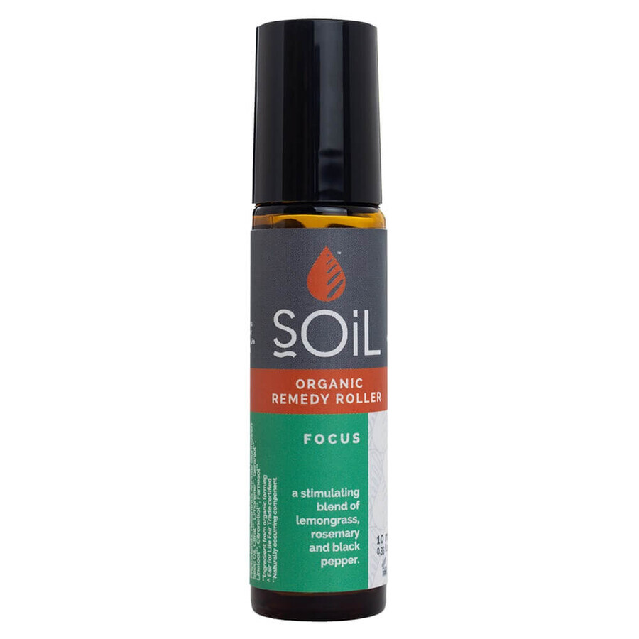 Roll-on aux huiles essentielles Focus, 10 ml, SOiL