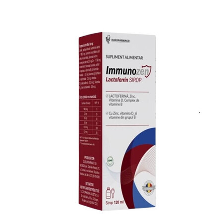 Immunozen Lactoferrine Siroop, 120 ml, Europharmaco