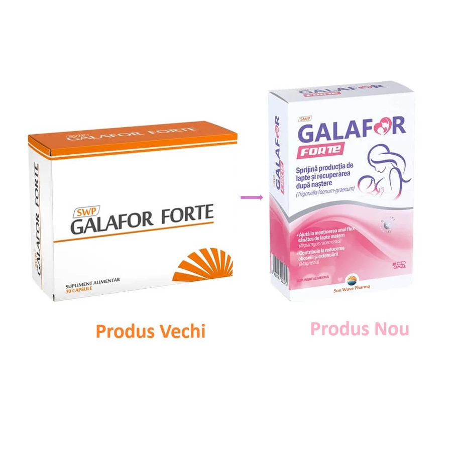 Galafor Forte, 30 cápsulas, Sun Wave Pharma
