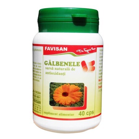 Goudsbloem, 40 capsules, Favisan