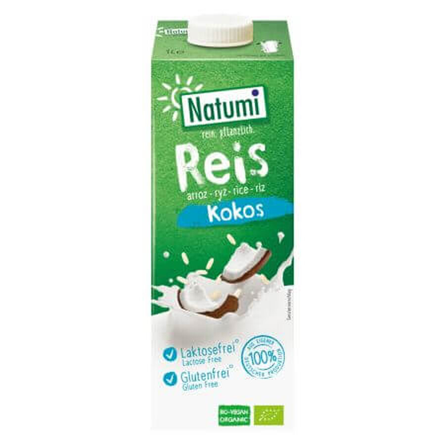 Bautura Bio din orez cu cocos, 1L, Natumi