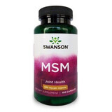 MSM 500 mg, 100 capsules, Swanson
