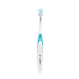 Brosse à dents ultra-douce pour enfants, verte, bleue M