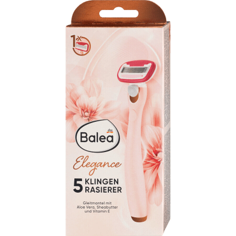 Balea Elegance scheermes 5 mesjes, 1 stuk