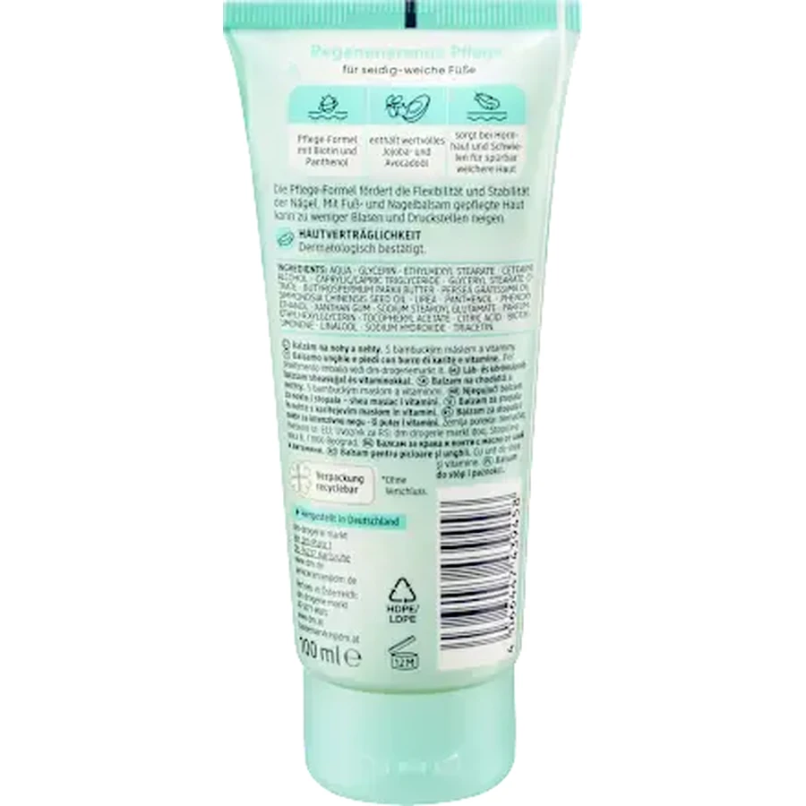 Balea Nagel- en Voetbalsem, 100 ml