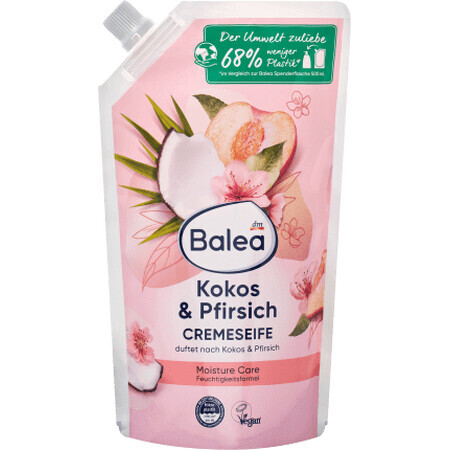 Balea Rezerva peach liquid soap, 500 ml