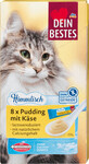 Dein Bestes Cat Snack, pudding met kaassmaak, 120 g