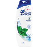Shampooing Head&Shoulders 2in1 menthol, 0,4 l