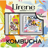 Lirene KOMBUCHA Geschenkset Crème-Gel en Hydraterende Toner, 1 st