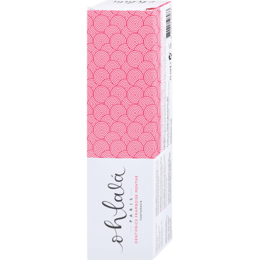 Ohlalá PARIS Dentifrice au goût de framboise et de menthe, 75 ml