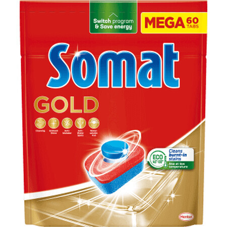 Somat Detergent pentru mașina de spălat vase, 60 buc