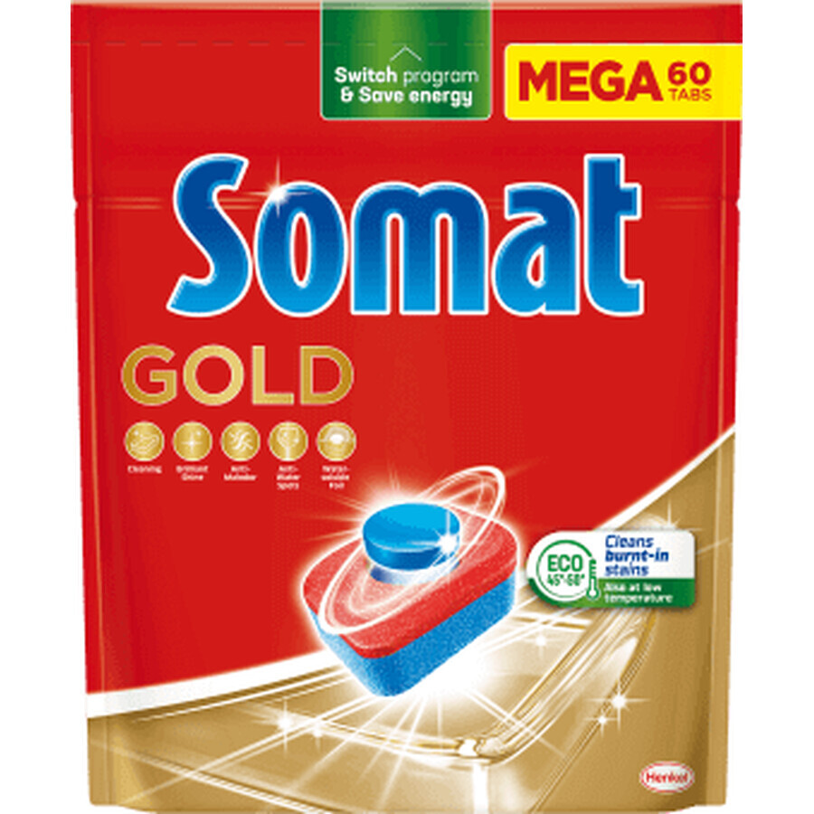 Somat Detergent pentru mașina de spălat vase, 60 buc