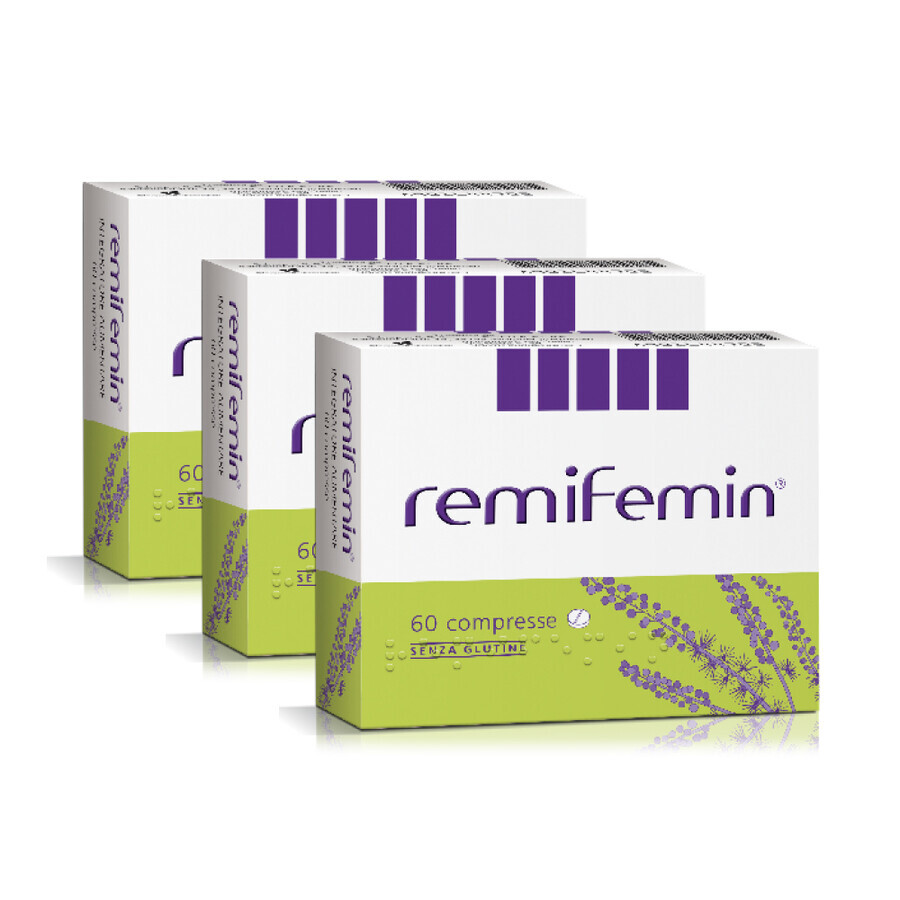 Remifemin Pakket 3 x 60 tabletten Schaper &amp; Brummer Beoordelingen