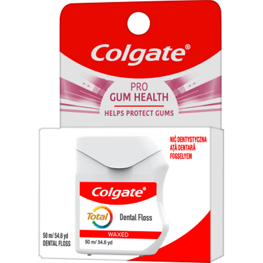 Colgate Fil dentaire ciré, 50 m