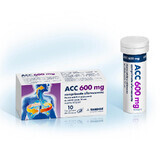 ACC 600 mg, 10 comprimés effervescents, Sandoz