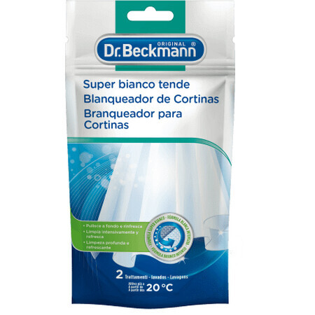 Dr.Beckmann Gordijnbleekmiddel 2 wasbeurten, 80 g